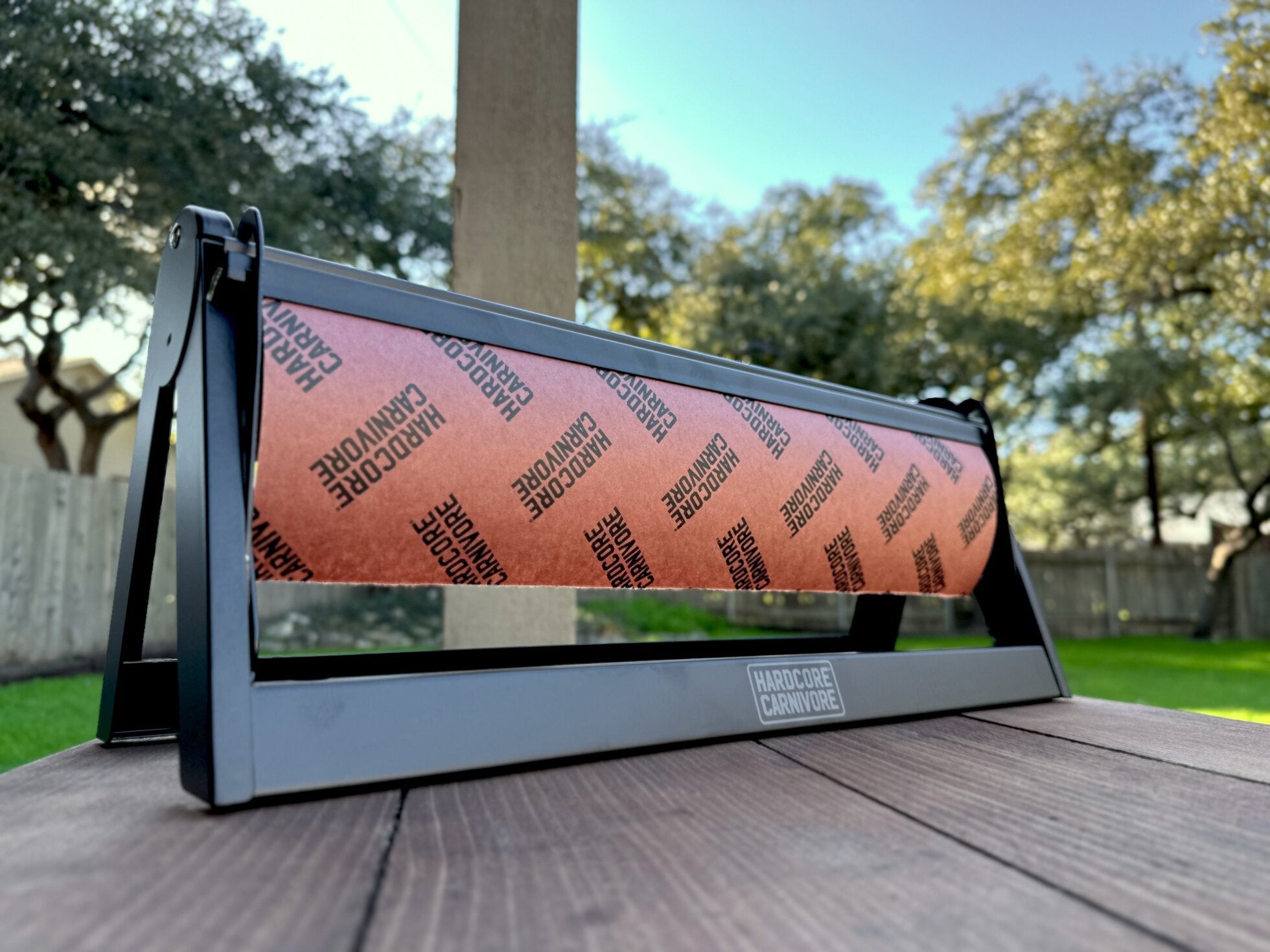 Hardcore Carnivore Butcher Paper Roll Cutter & Dispenser | Mitten