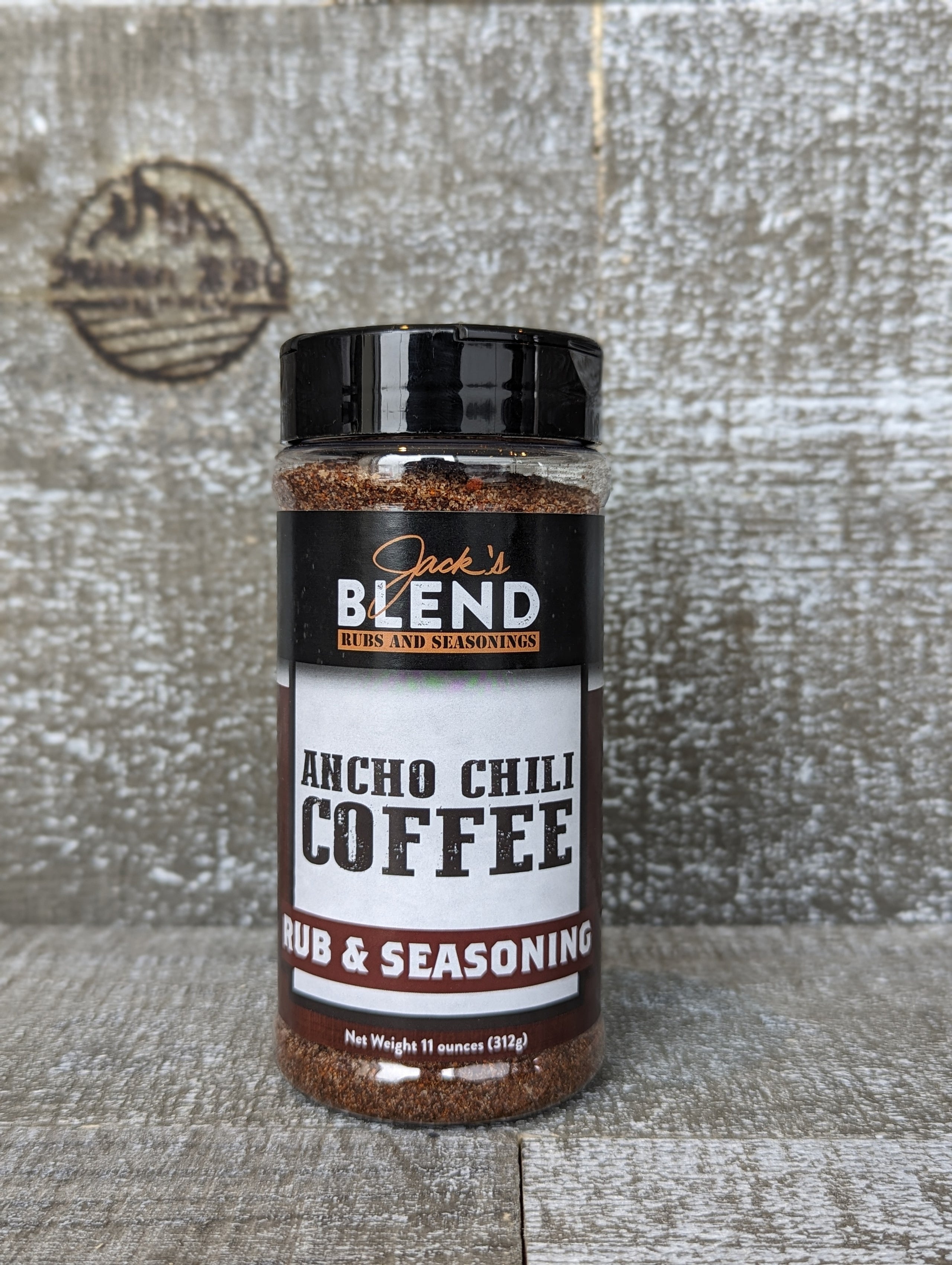 Jack's Blend Ancho Chili Coffee Rub Mitten BBQ Supply